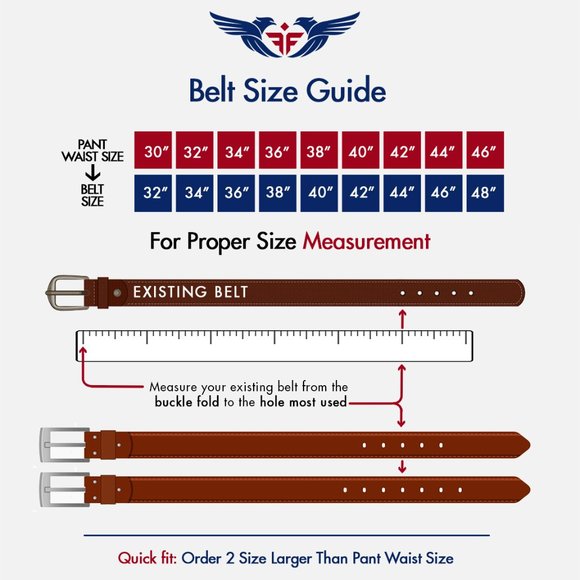 Men Top Quality Leather Belt - Full Grain Leather Belt -  Free Personalization - Picture 13 of 15